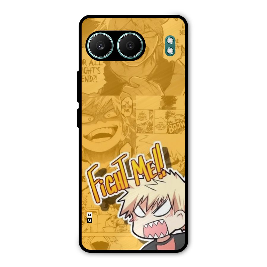 Fight Me Challenge Metal Back Case for OnePlus Nord 4