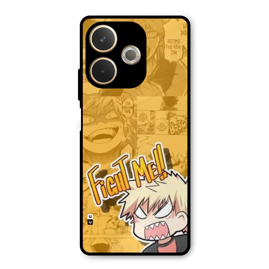 Fight Me Challenge Metal Back Case for Oppo A5 Pro