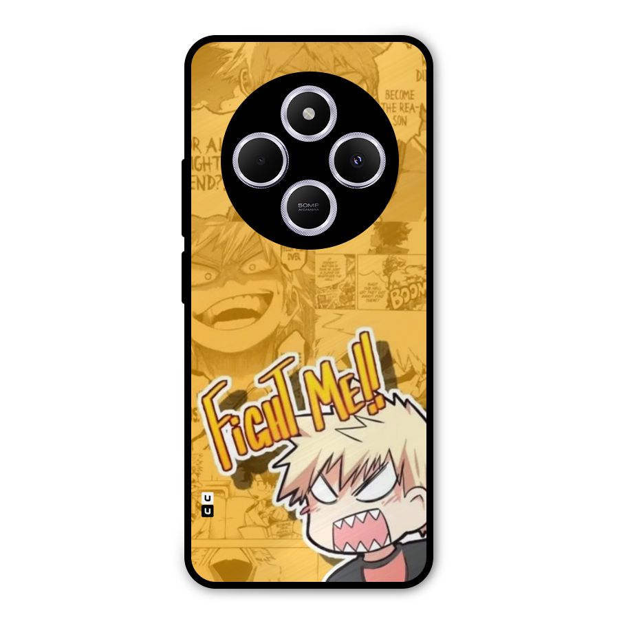 Fight Me Challenge Metal Back Case for Poco C75 5G