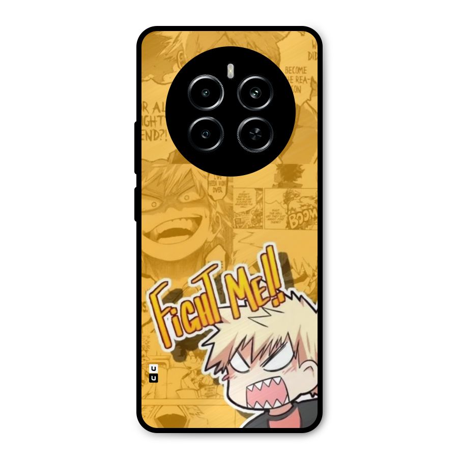 Fight Me Challenge Metal Back Case for Realme P1