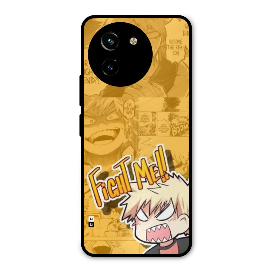 Fight Me Challenge Metal Back Case for Vivo T3x
