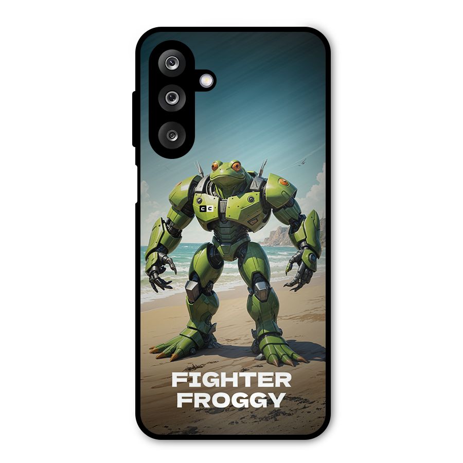 Fighter Froggy Metal Back Case for Galaxy M36