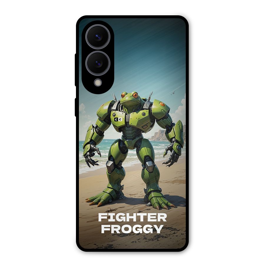 Fighter Froggy Metal Back Case for Galaxy S25 Edge