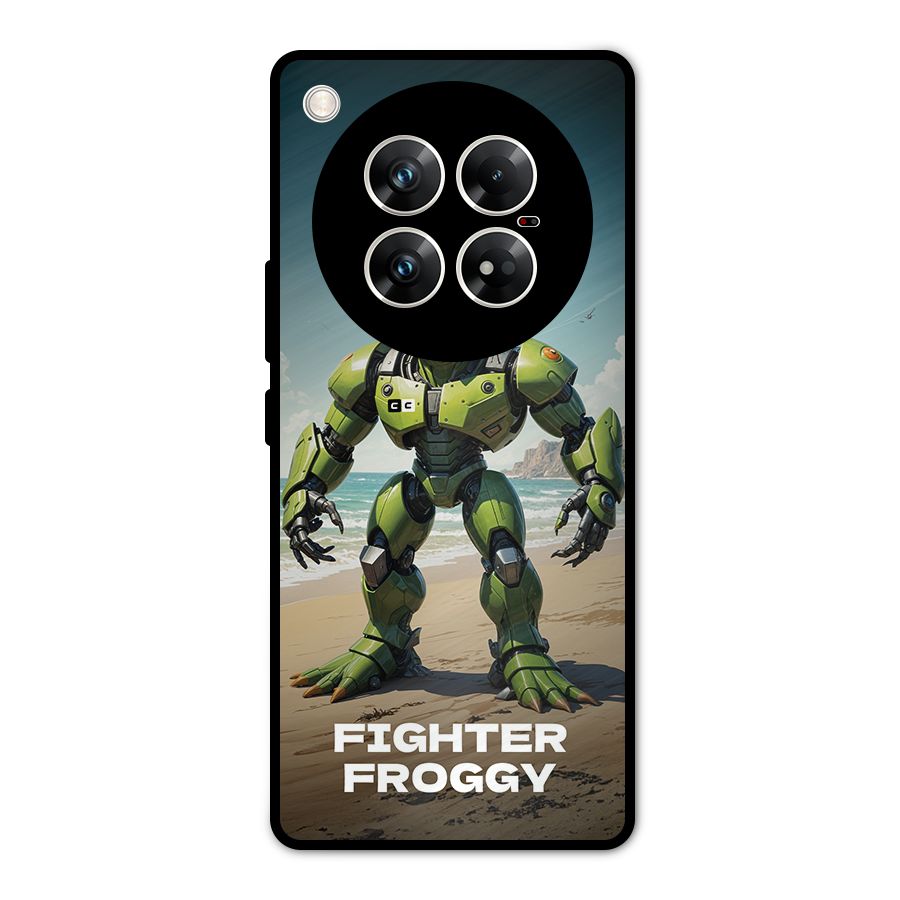 Fighter Froggy Metal Back Case for Infinix Zero 40 5G