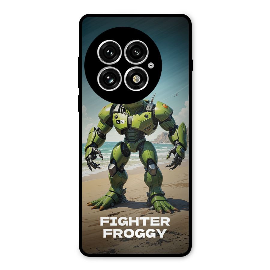 Fighter Froggy Metal Back Case for OnePlus 13