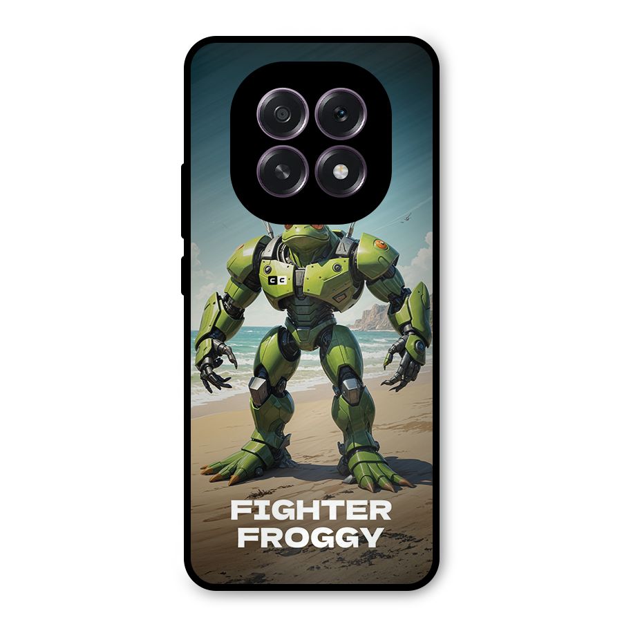 Fighter Froggy Metal Back Case for Oppo F29