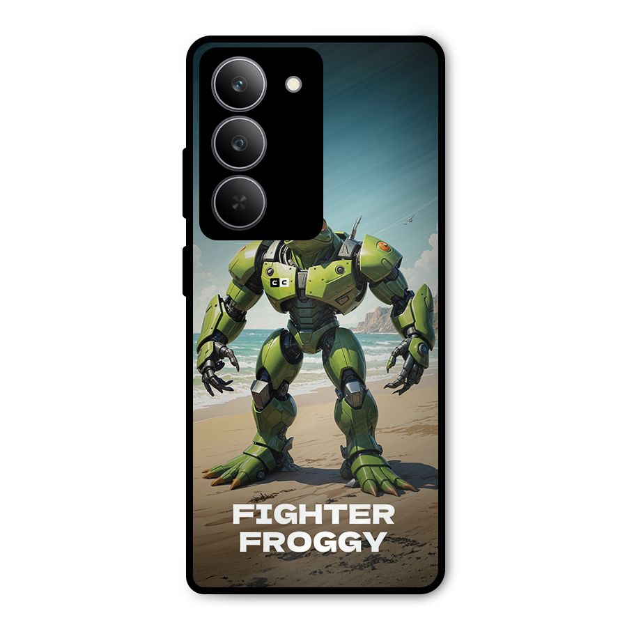 Fighter Froggy Metal Back Case for Realme 14x