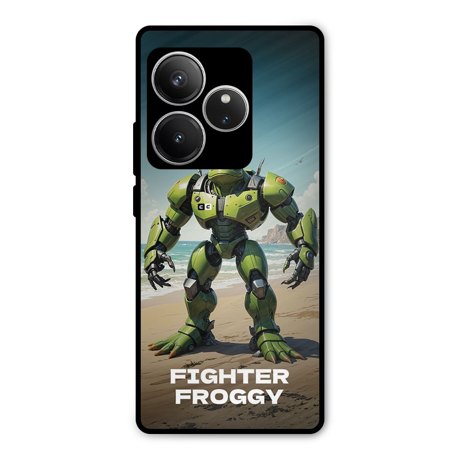 Fighter Froggy Metal Back Case for Realme GT 6