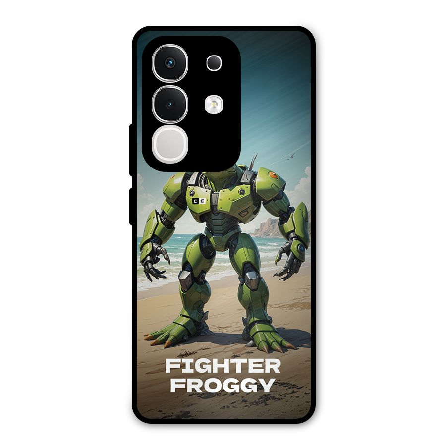 Fighter Froggy Metal Back Case for Vivo T4x