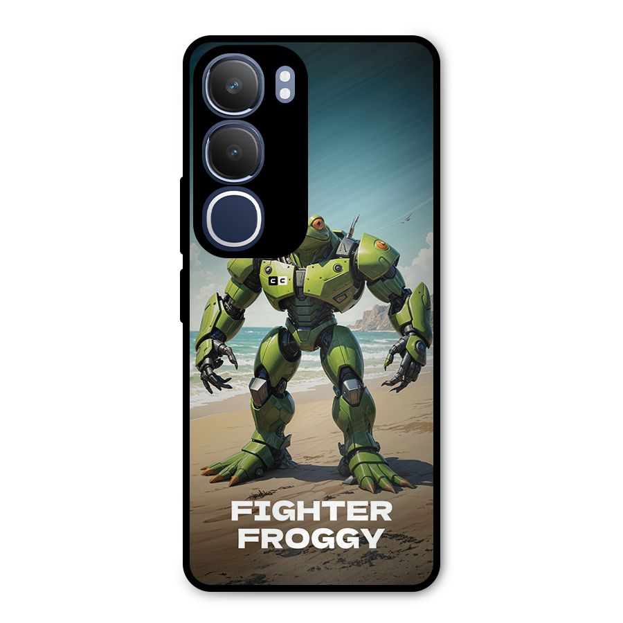 Fighter Froggy Metal Back Case for Vivo Y29