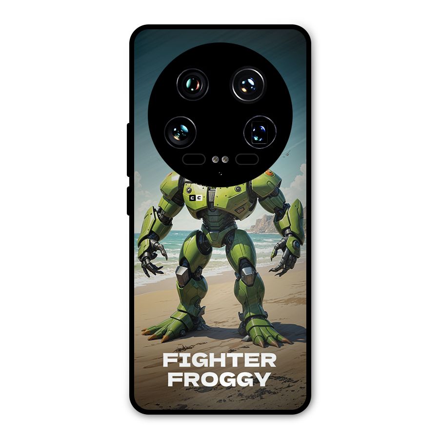 Fighter Froggy Metal Back Case for Xiaomi 14 Ultra