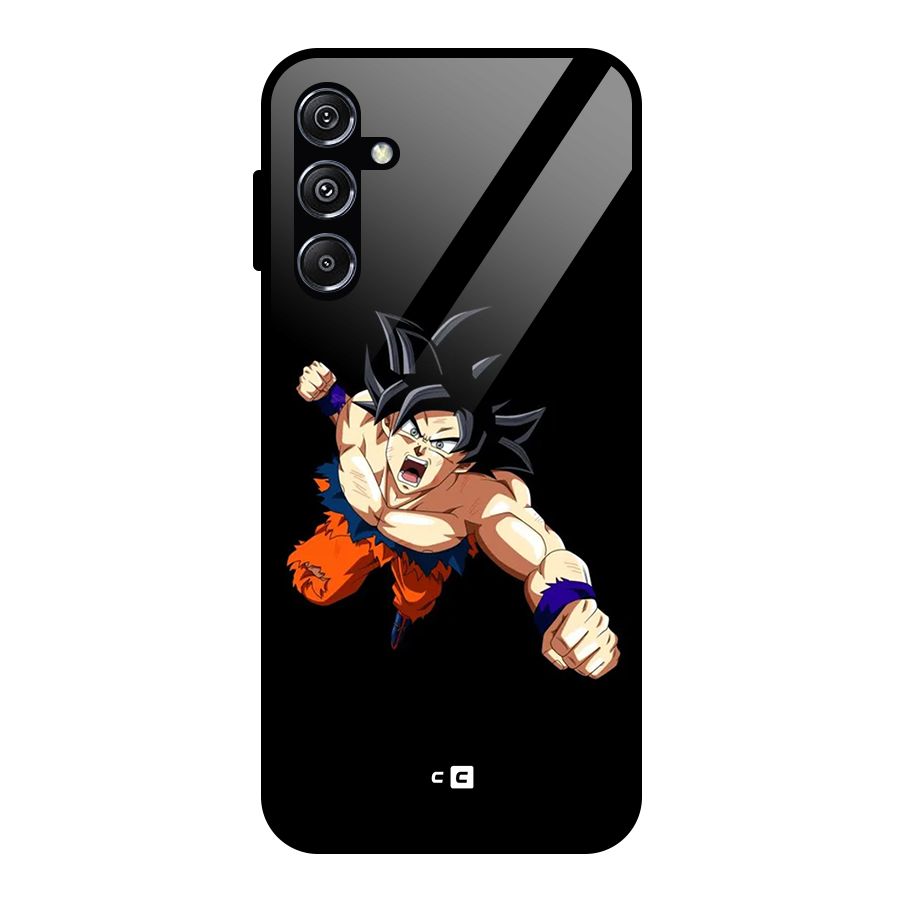 Fighting Goku Glass Back Case for Galaxy M34 5G