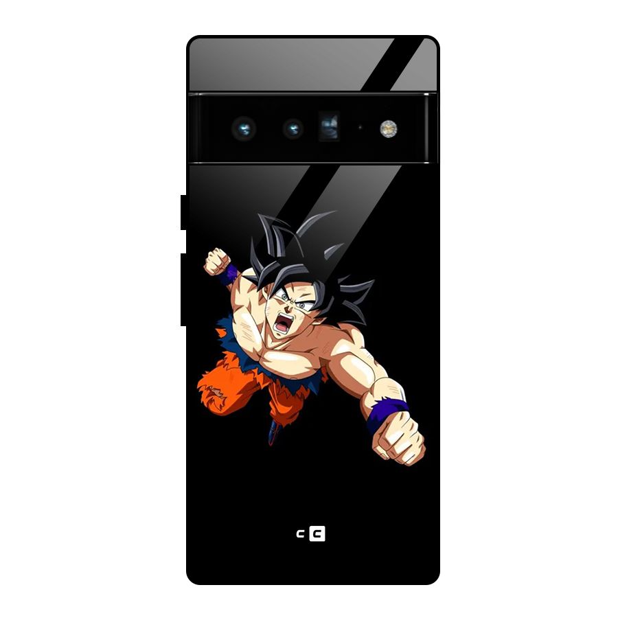 Fighting Goku Glass Back Case for Google Pixel 6 Pro