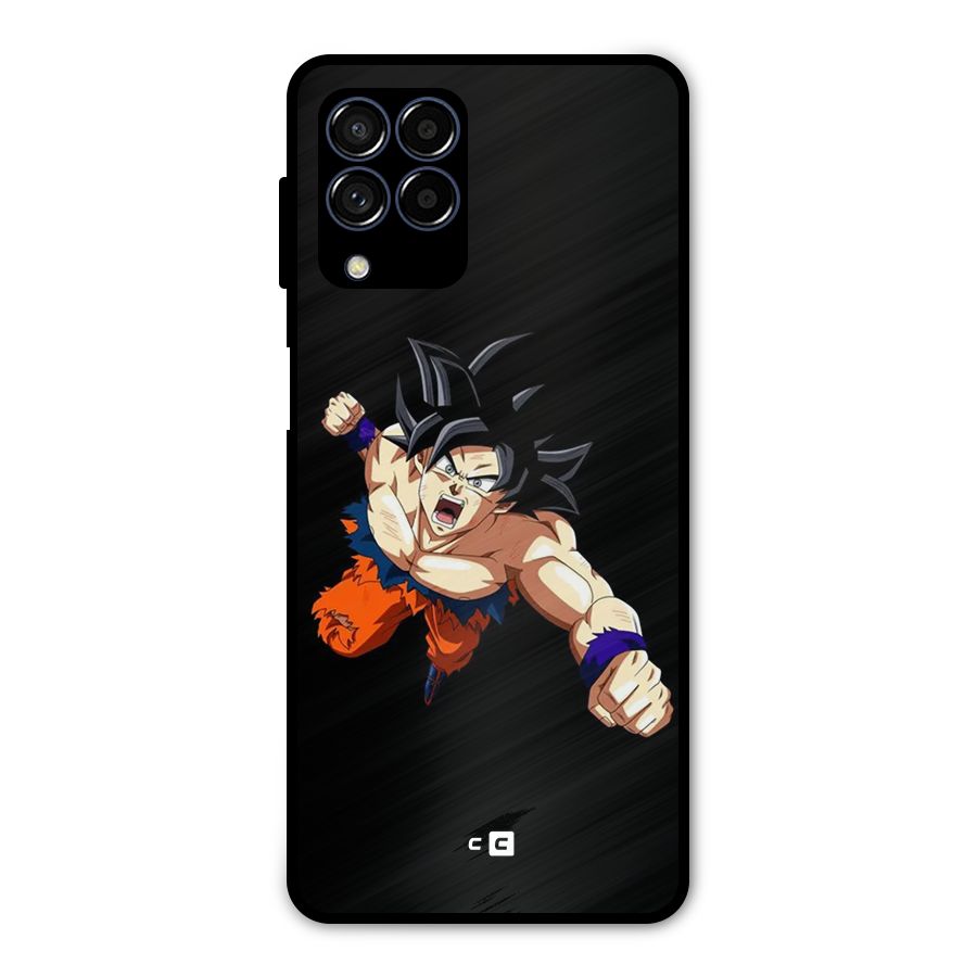 Fighting Goku Metal Back Case for Galaxy M53 5G
