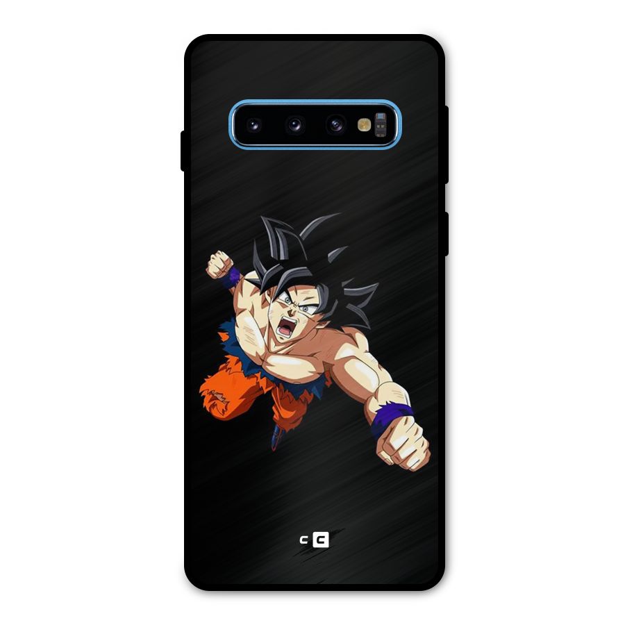 Fighting Goku Metal Back Case for Galaxy S10