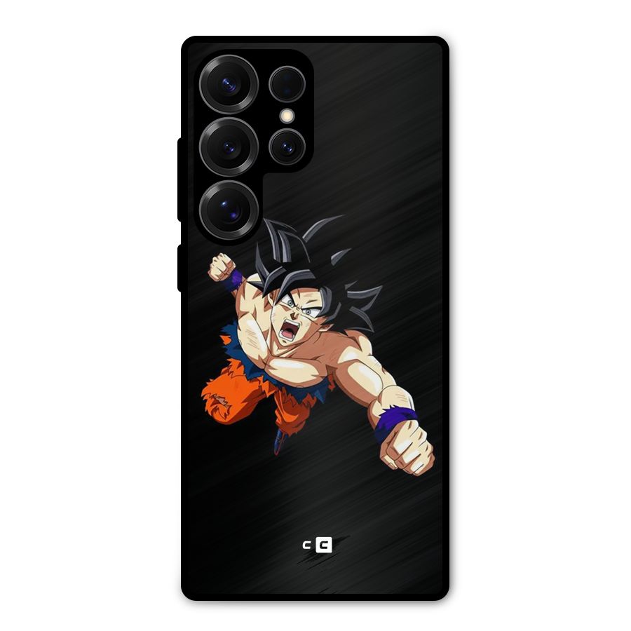 Fighting Goku Metal Back Case for Galaxy S25 Ultra