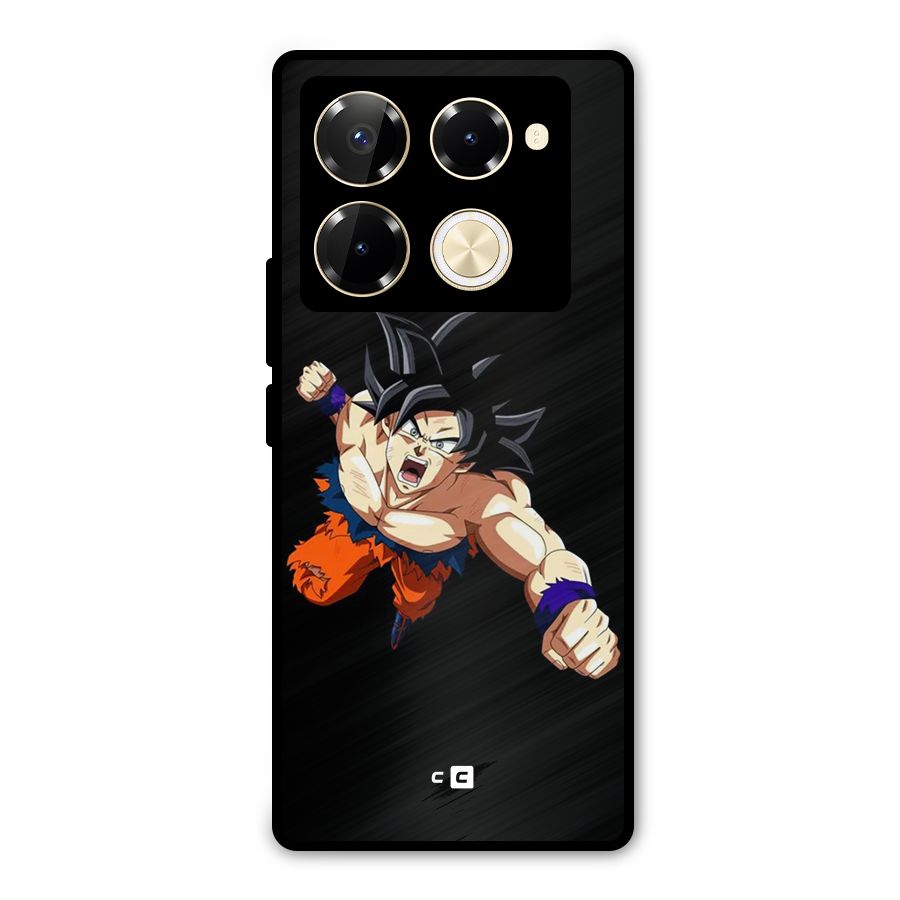 Fighting Goku Metal Back Case for Infinix Note 40 Pro