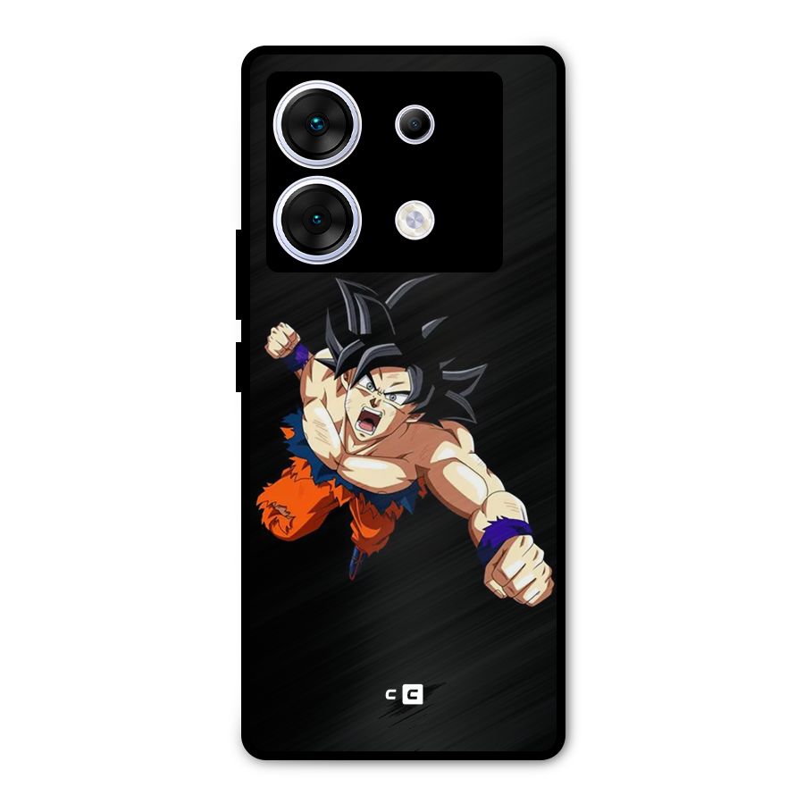 Fighting Goku Metal Back Case for Infinix Zero 30 5G