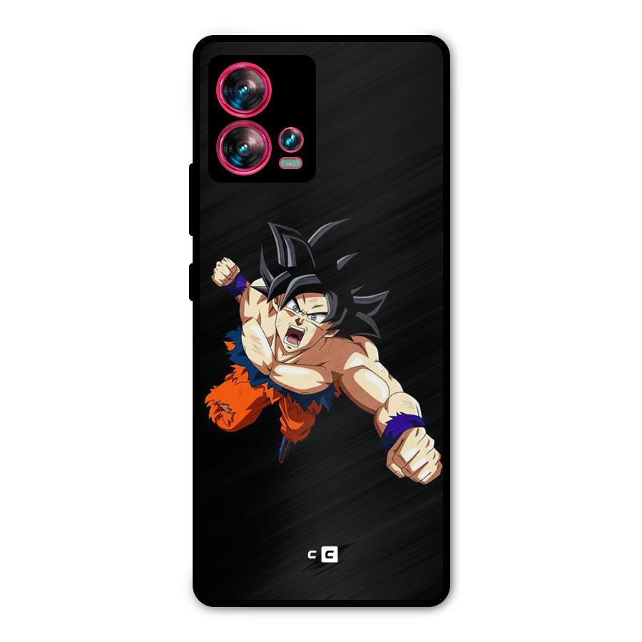 Fighting Goku Metal Back Case for Motorola Edge 30 Fusion