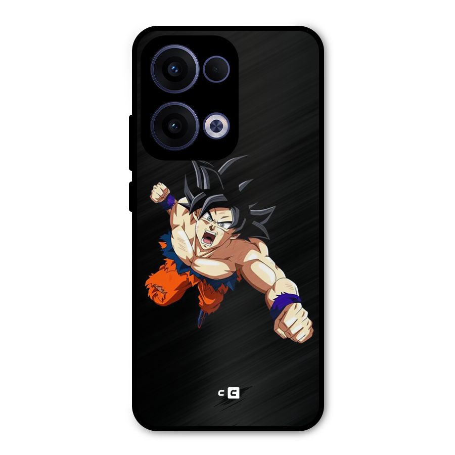 Fighting Goku Metal Back Case for Oppo Reno13
