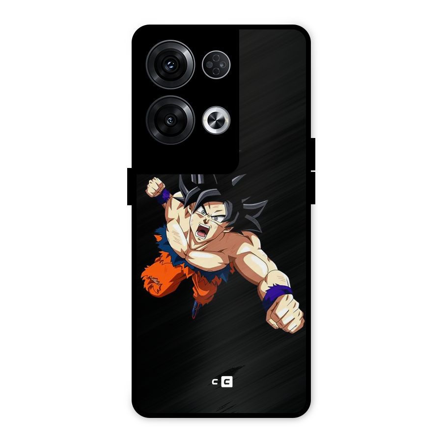 Fighting Goku Metal Back Case for Oppo Reno8 Pro 5G