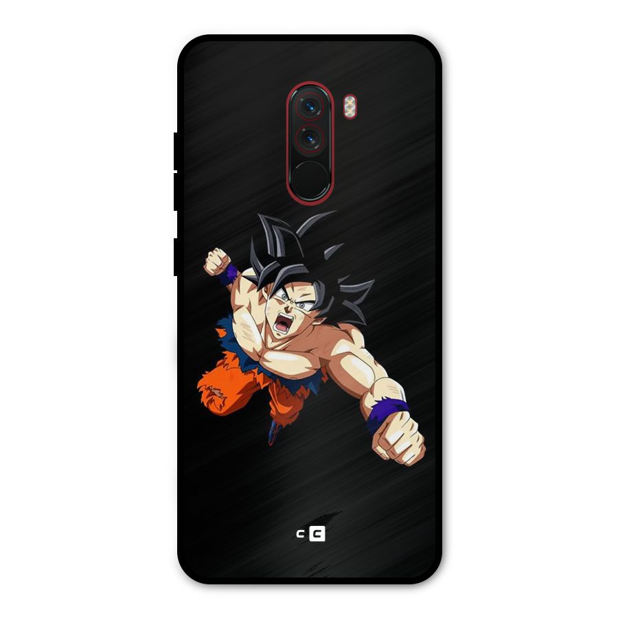 Fighting Goku Metal Back Case for Poco F1