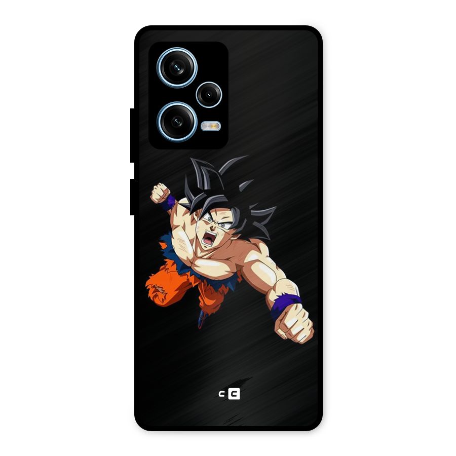 Fighting Goku Metal Back Case for Redmi Note 12 Pro