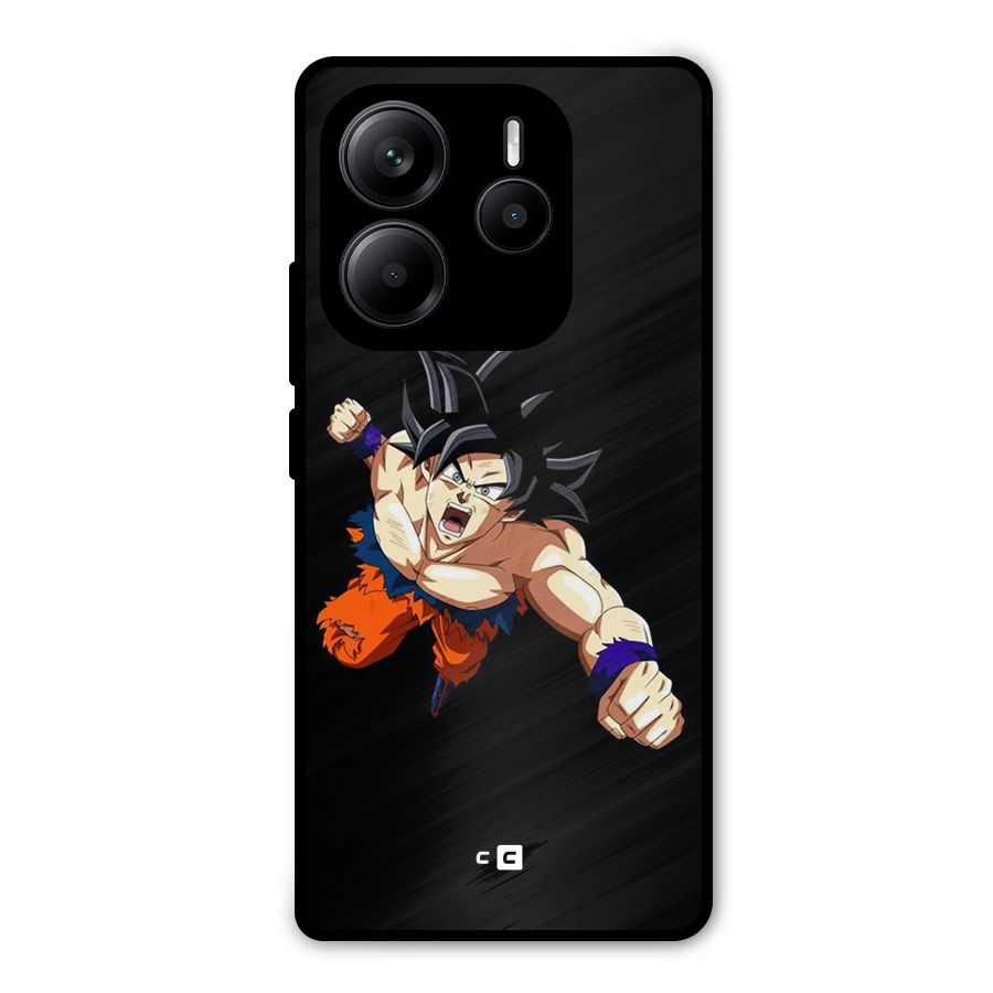 Fighting Goku Metal Back Case for Redmi Note 14 5G