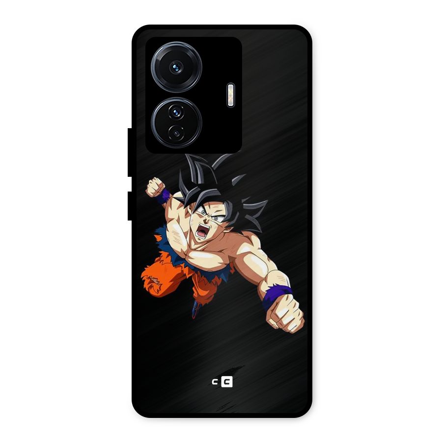 Fighting Goku Metal Back Case for Vivo T1 Pro