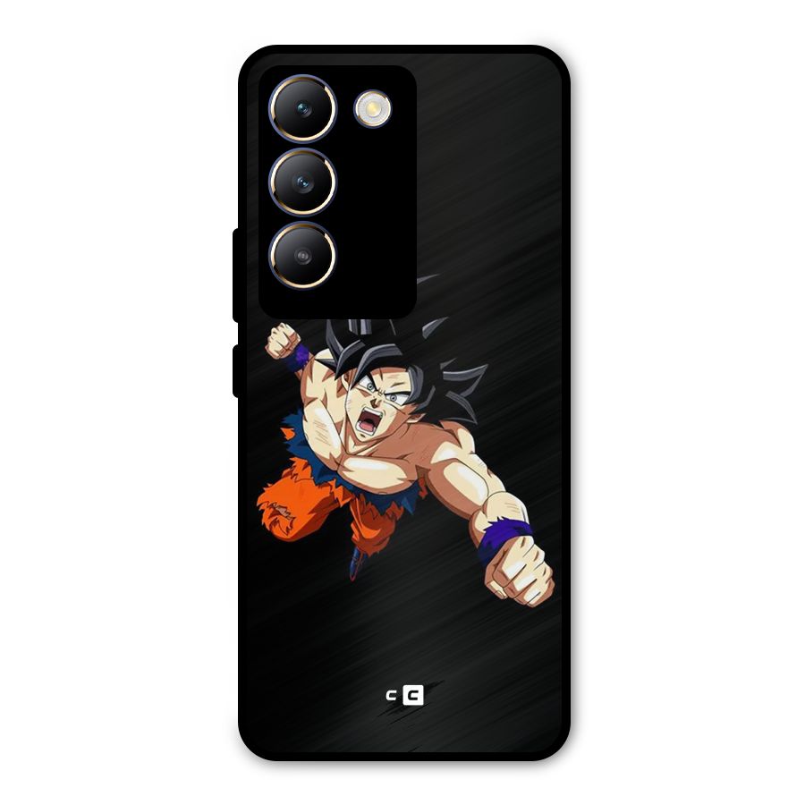 Fighting Goku Metal Back Case for Vivo T3 5G