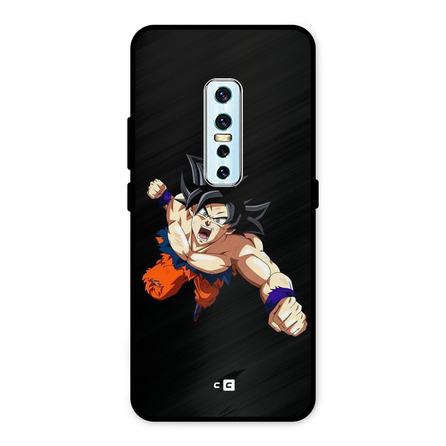 Fighting Goku Metal Back Case for Vivo V17 Pro