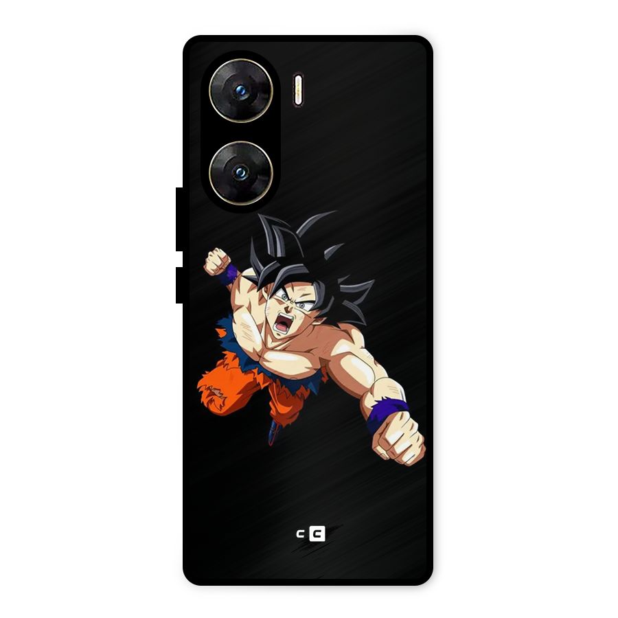 Fighting Goku Metal Back Case for Vivo V29e