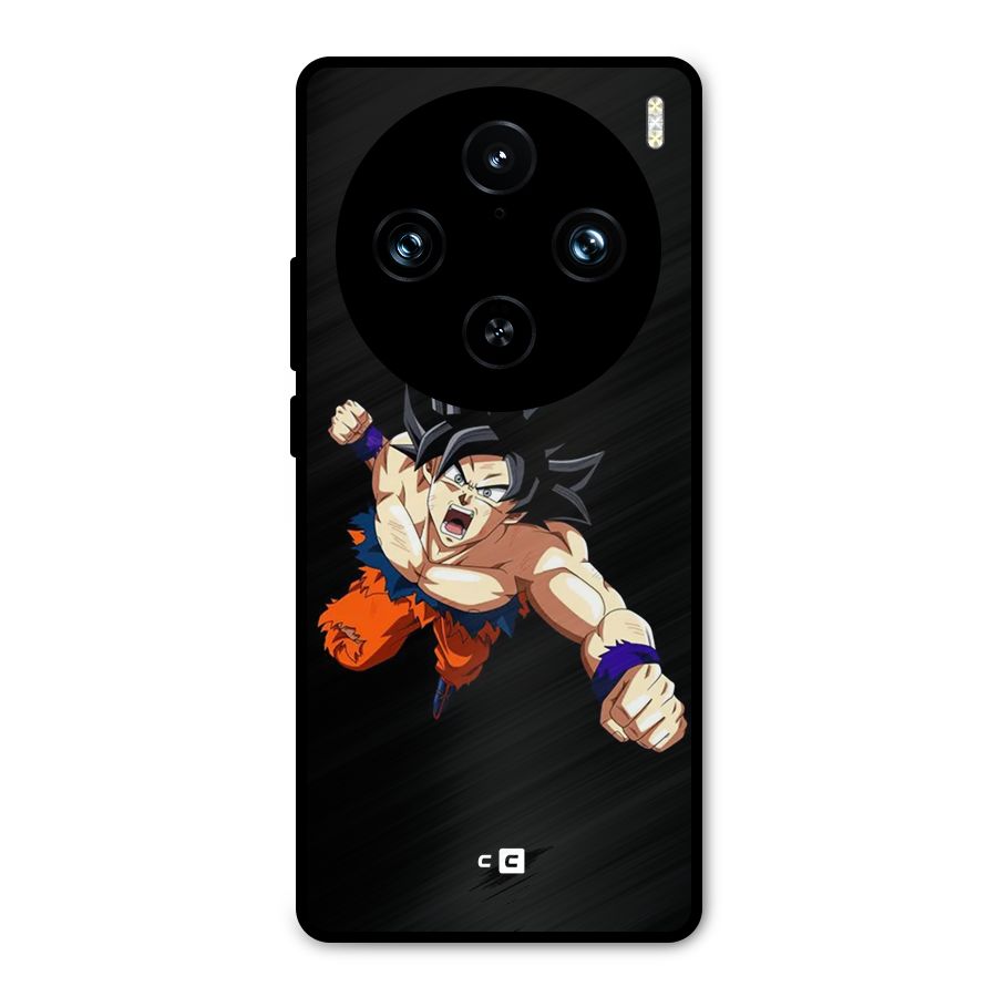 Fighting Goku Metal Back Case for Vivo X100 Pro