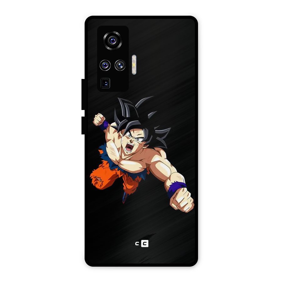 Fighting Goku Metal Back Case for Vivo X50 Pro