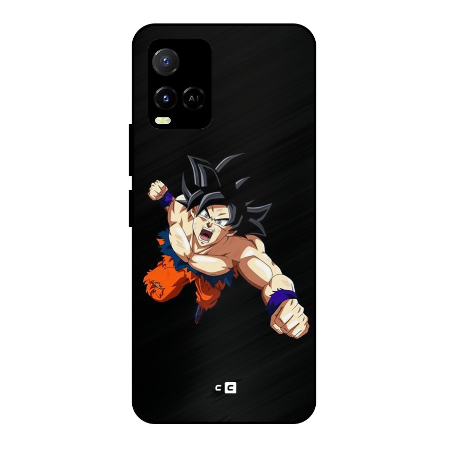 Fighting Goku Metal Back Case for Vivo Y21T