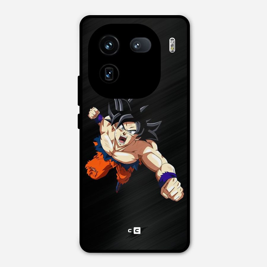 Fighting Goku Metal Back Case for iQOO 12