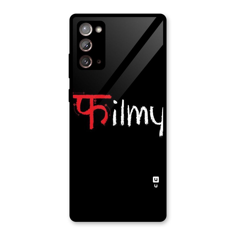 Filmy Glass Back Case for Galaxy Note 20
