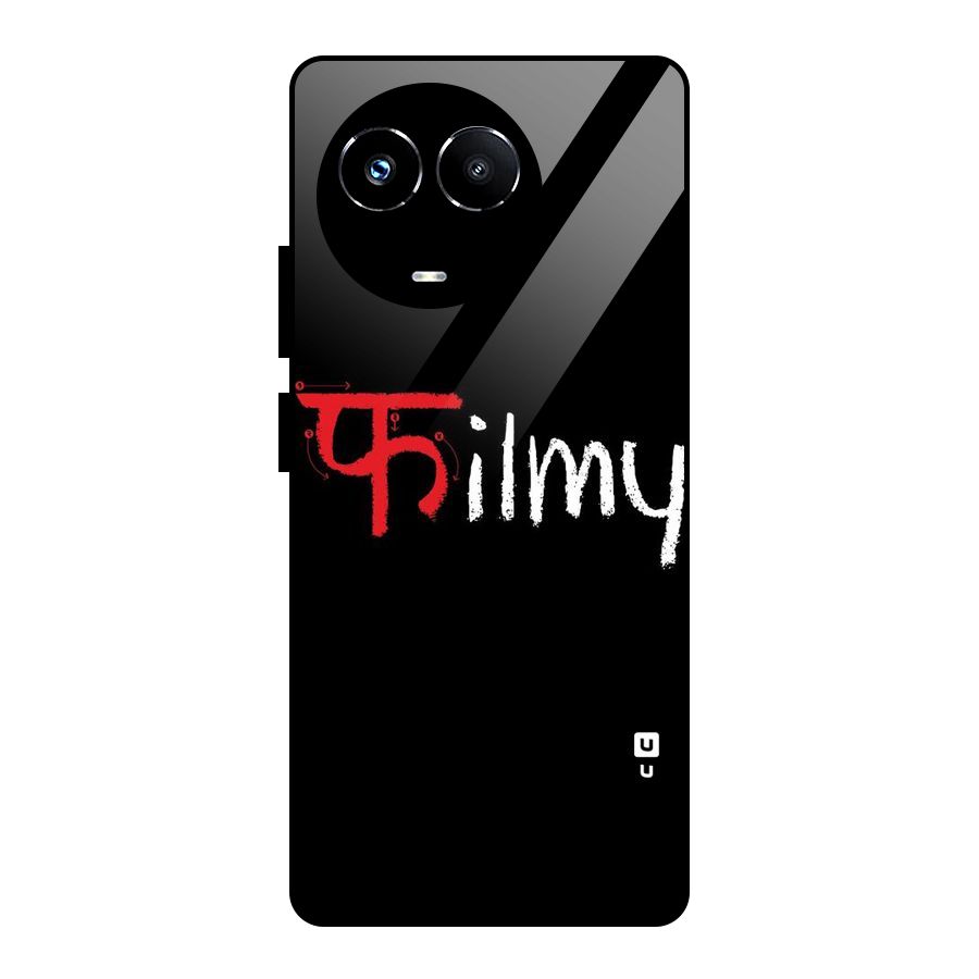 Filmy Glass Back Case for Realme 11X