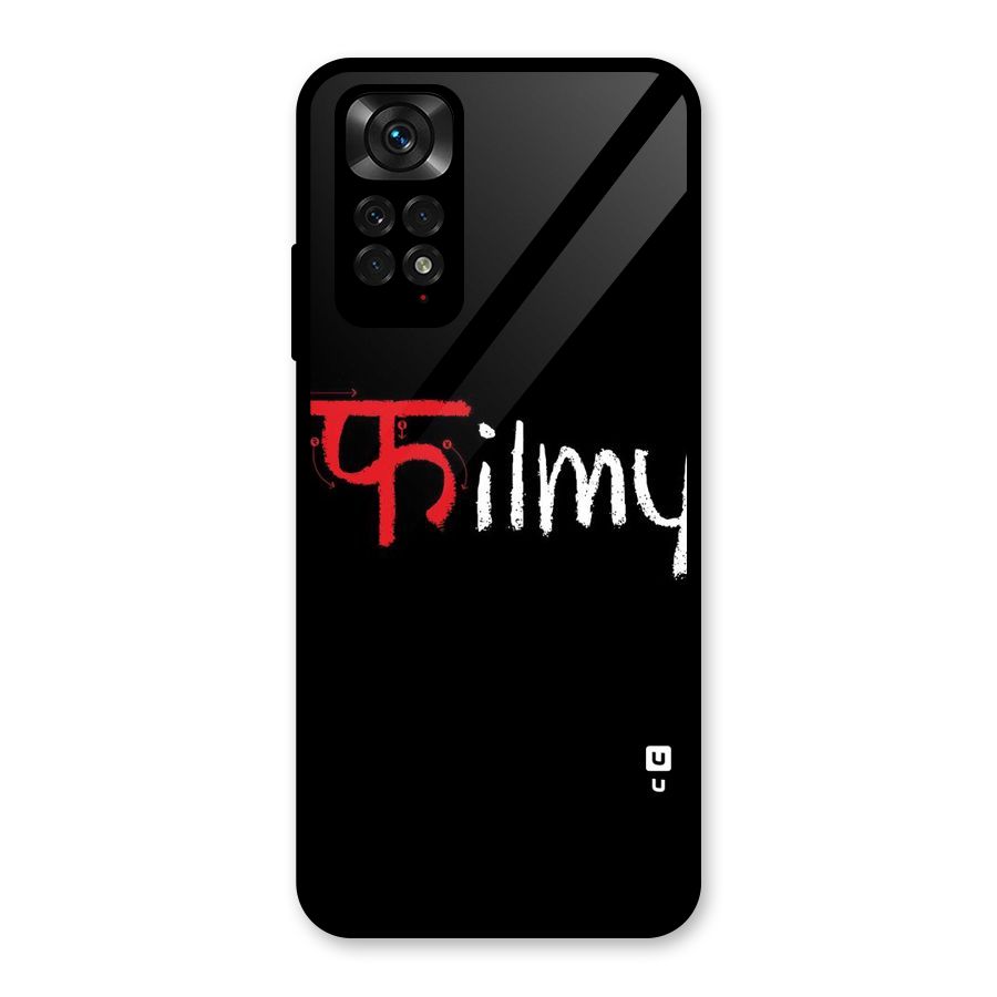Filmy Glass Back Case for Redmi Note 11S