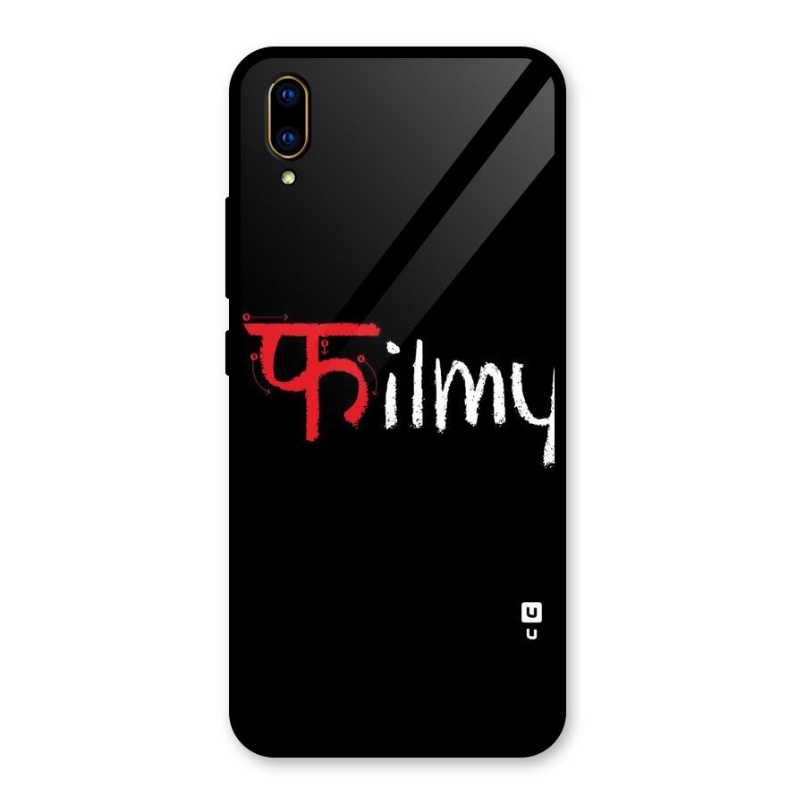 Filmy Glass Back Case for Vivo V11 Pro