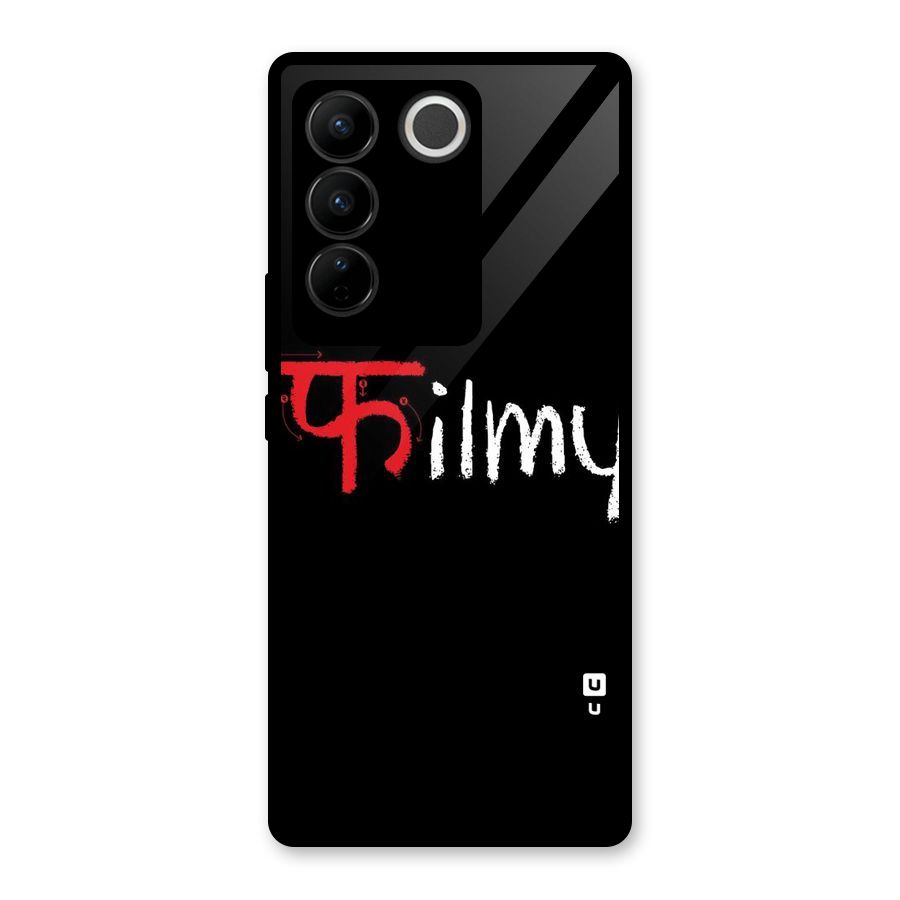 Filmy Glass Back Case for Vivo V27