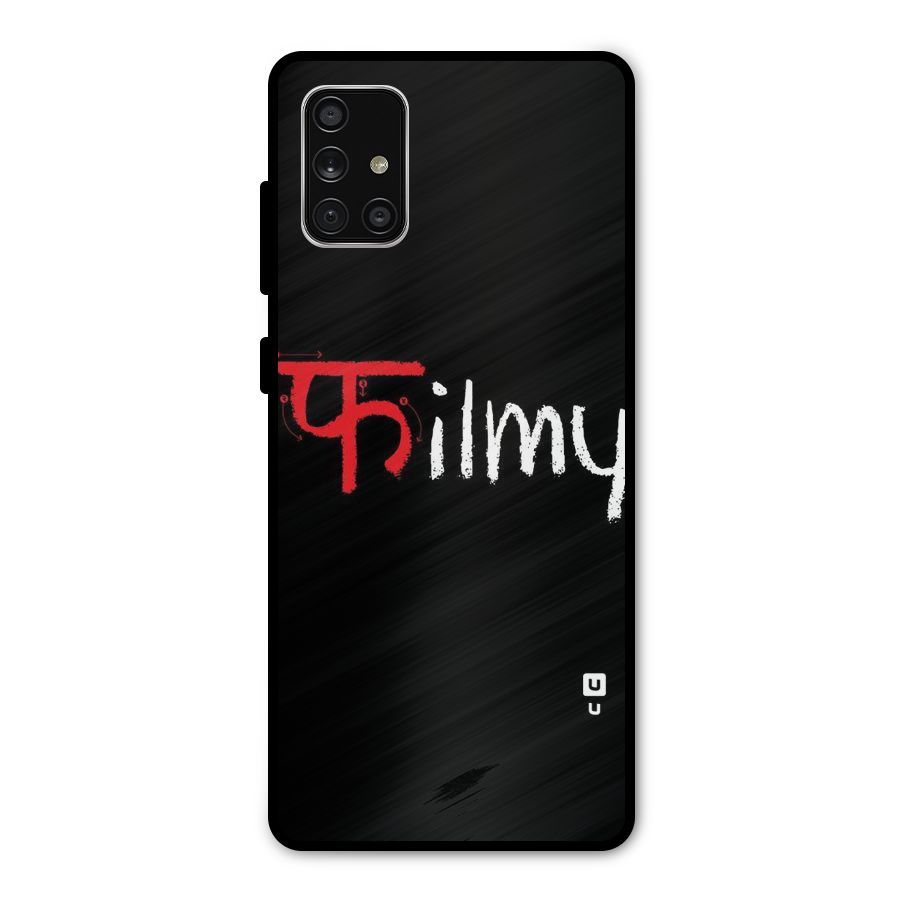 Filmy Metal Back Case for Galaxy A71