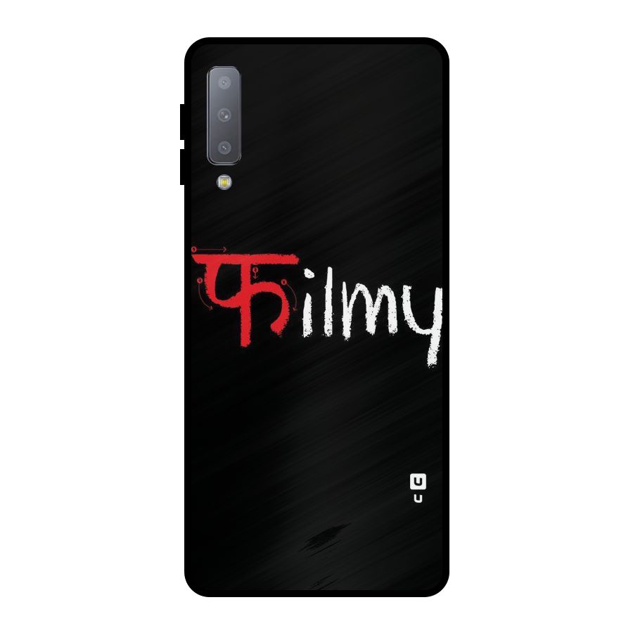 Filmy Metal Back Case for Galaxy A7 (2018)