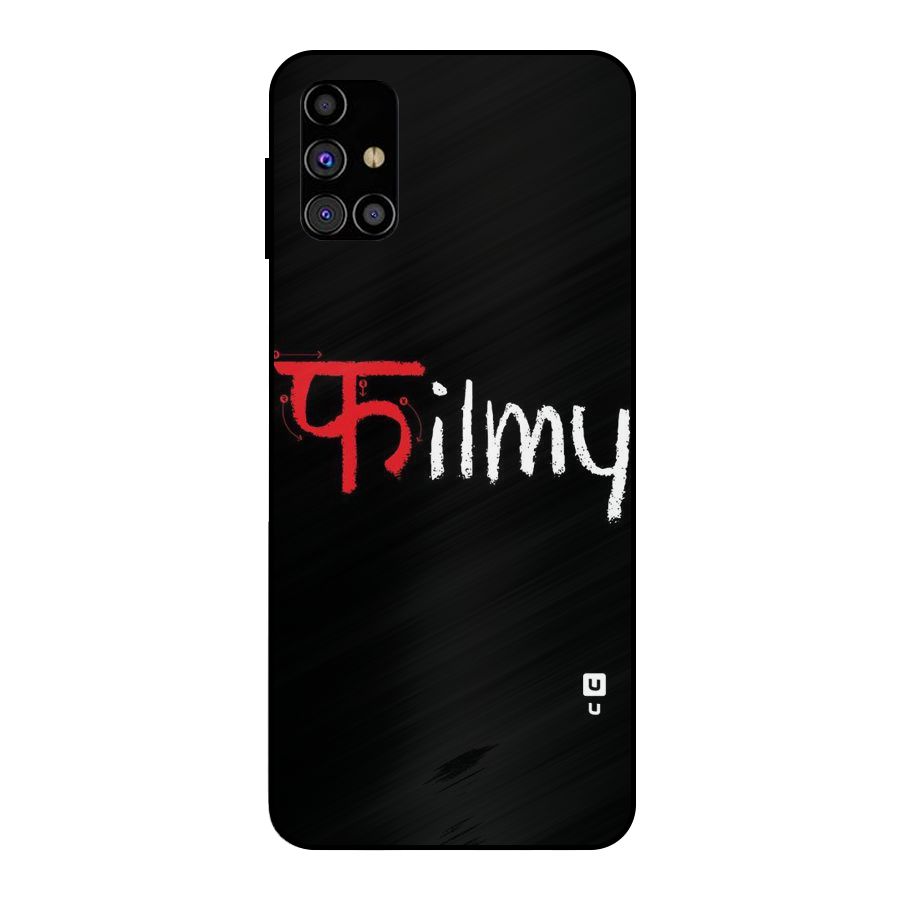 Filmy Metal Back Case for Galaxy M31s