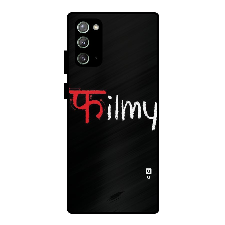 Filmy Metal Back Case for Galaxy Note 20