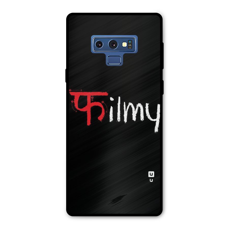 Filmy Metal Back Case for Galaxy Note 9