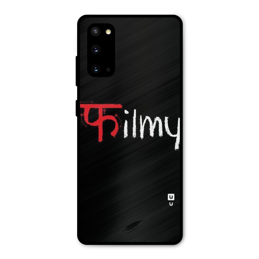 Filmy Metal Back Case for Galaxy S20