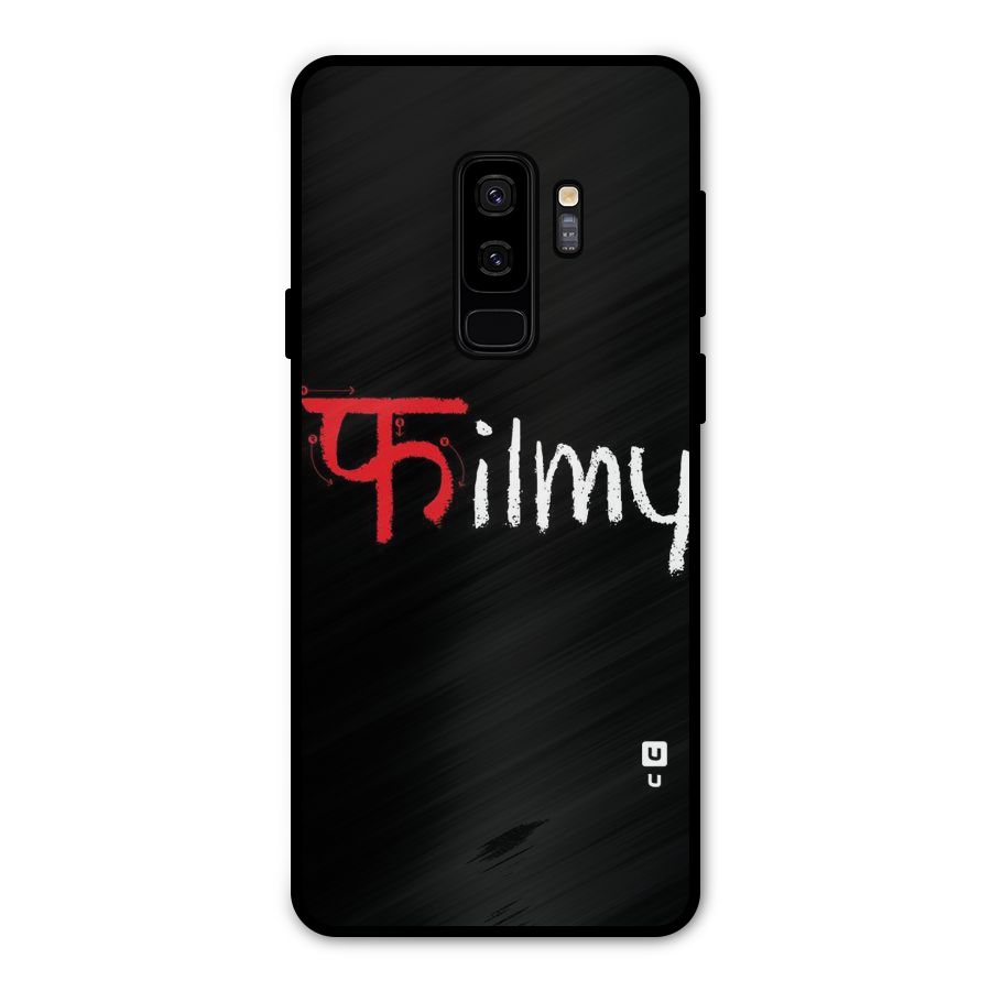 Filmy Metal Back Case for Galaxy S9 Plus