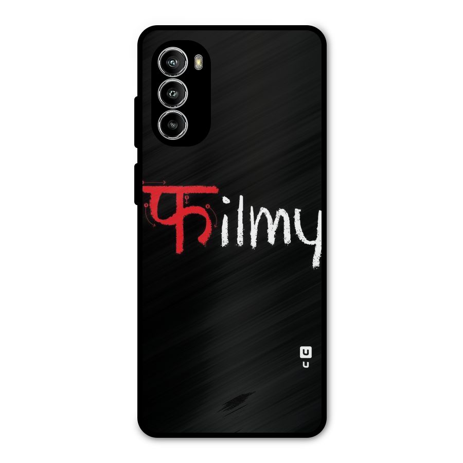 Filmy Metal Back Case for Moto G52