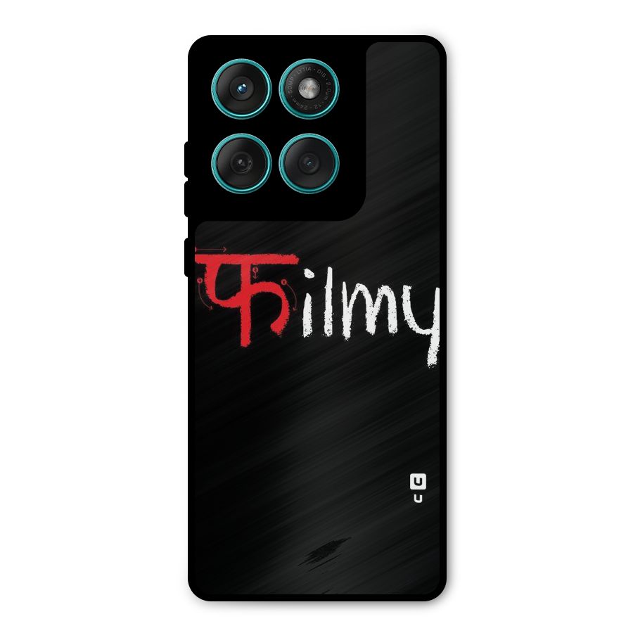 Filmy Metal Back Case for Motorola Edge 60